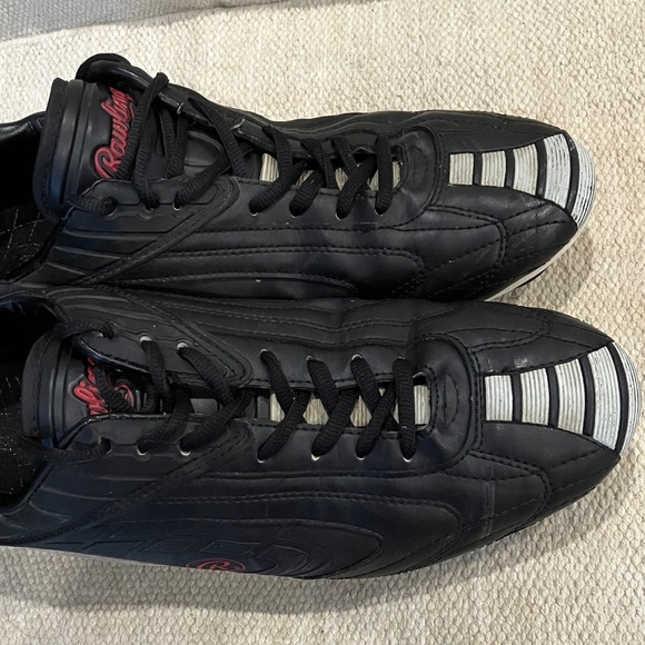 Rawlings men’s size 10 turf soccer / football Athletic Shoes stitched metal pins - Picture 13 of 14